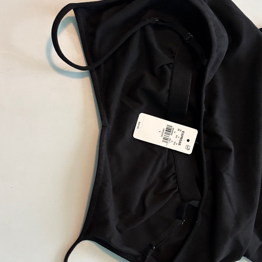 Express Women's Black & White Spaghetti Strap Camisole Duo Size Large Brand New - Picture 6 of 6